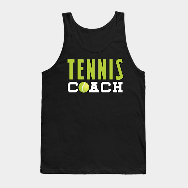 Tennis coach Tank Top by Mamon